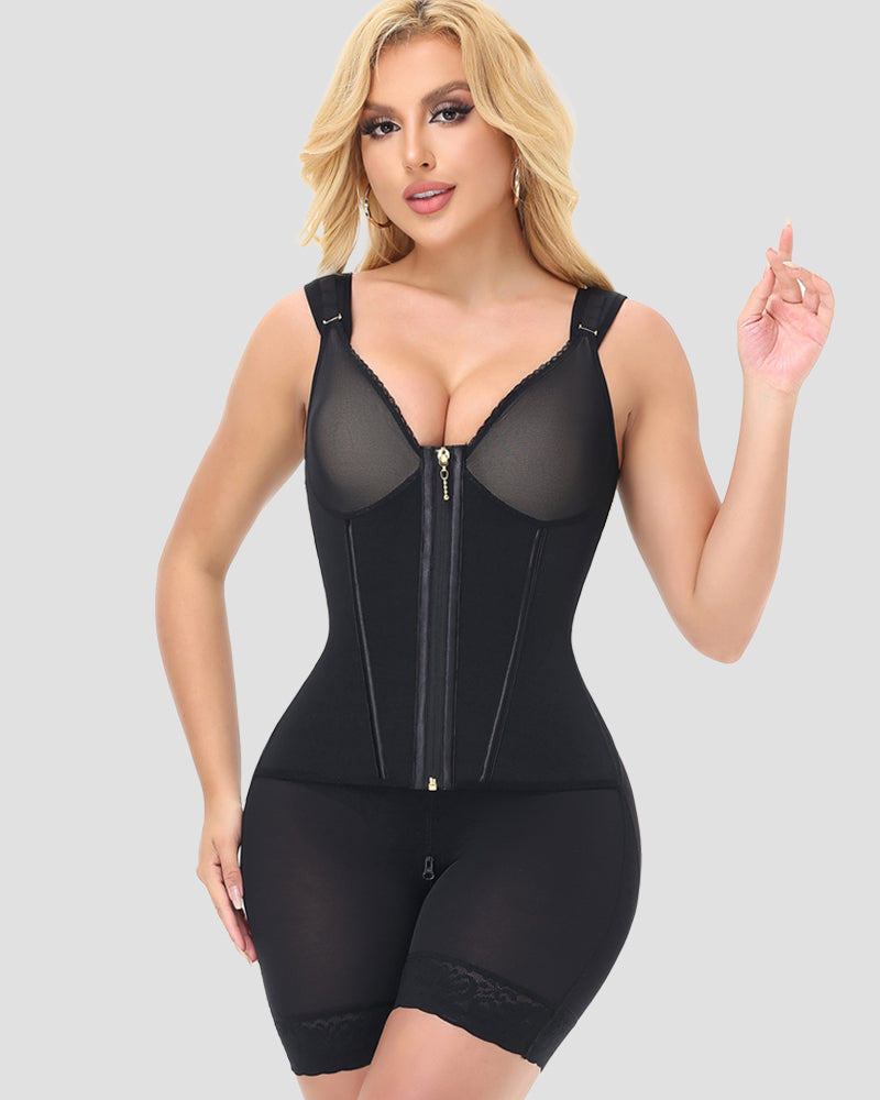 Shapshe® Fajas Colombianas Full Coverage Waist Trainer Body Shaper  - By Qivii
