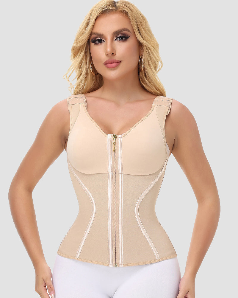 Shapshe® Women's Waist Trainer Tummy Control Hourglass Girdle With Bra