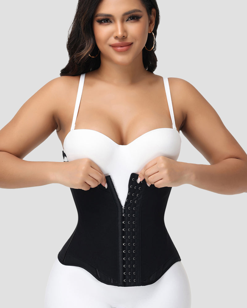 Shapshe® Fajas Colombianas Hooks Tummy Control Waist Trainer