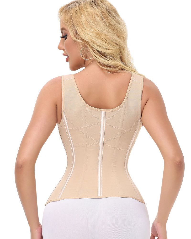 Shapshe® Women's Waist Trainer Tummy Control Hourglass Girdle With Bra