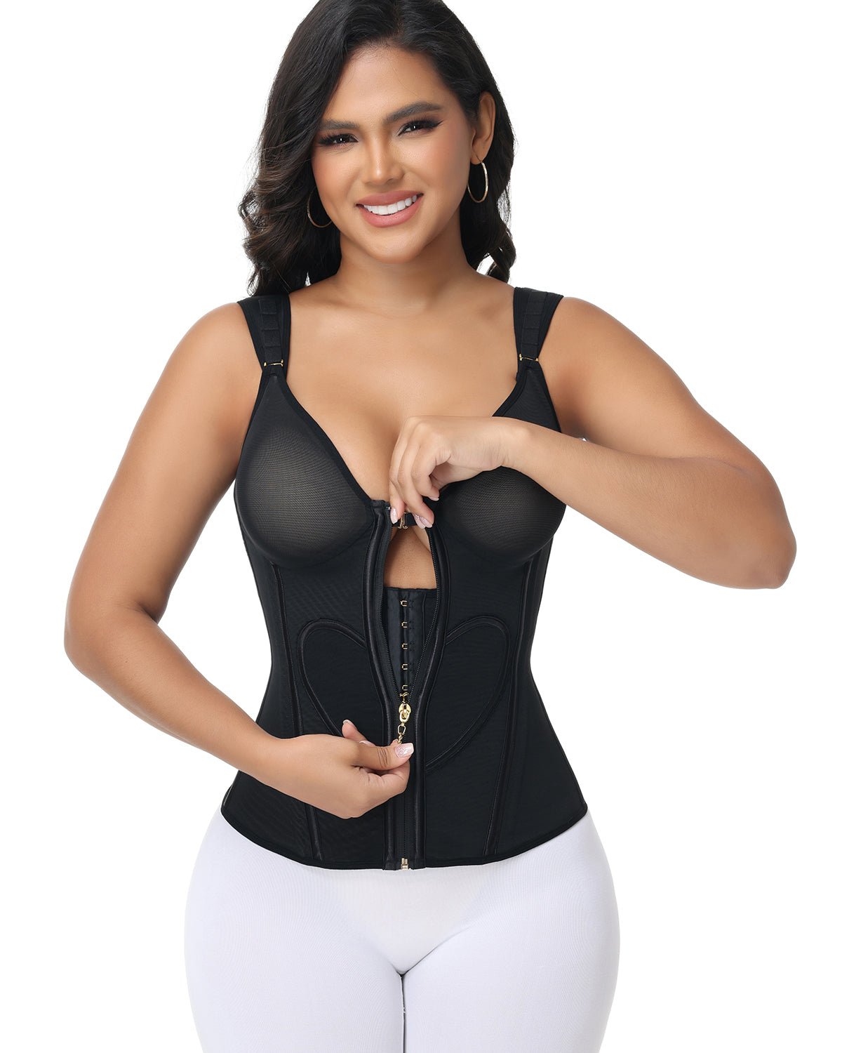 Shapshe® Fajas Colombianas Love Pattern Tummy Tuck Waist Trainer