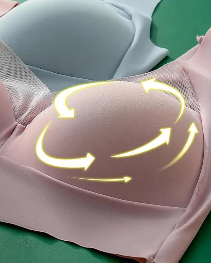 Women's Wireless Push Up Wireless Bra For Everyday Wear  - By Qivii