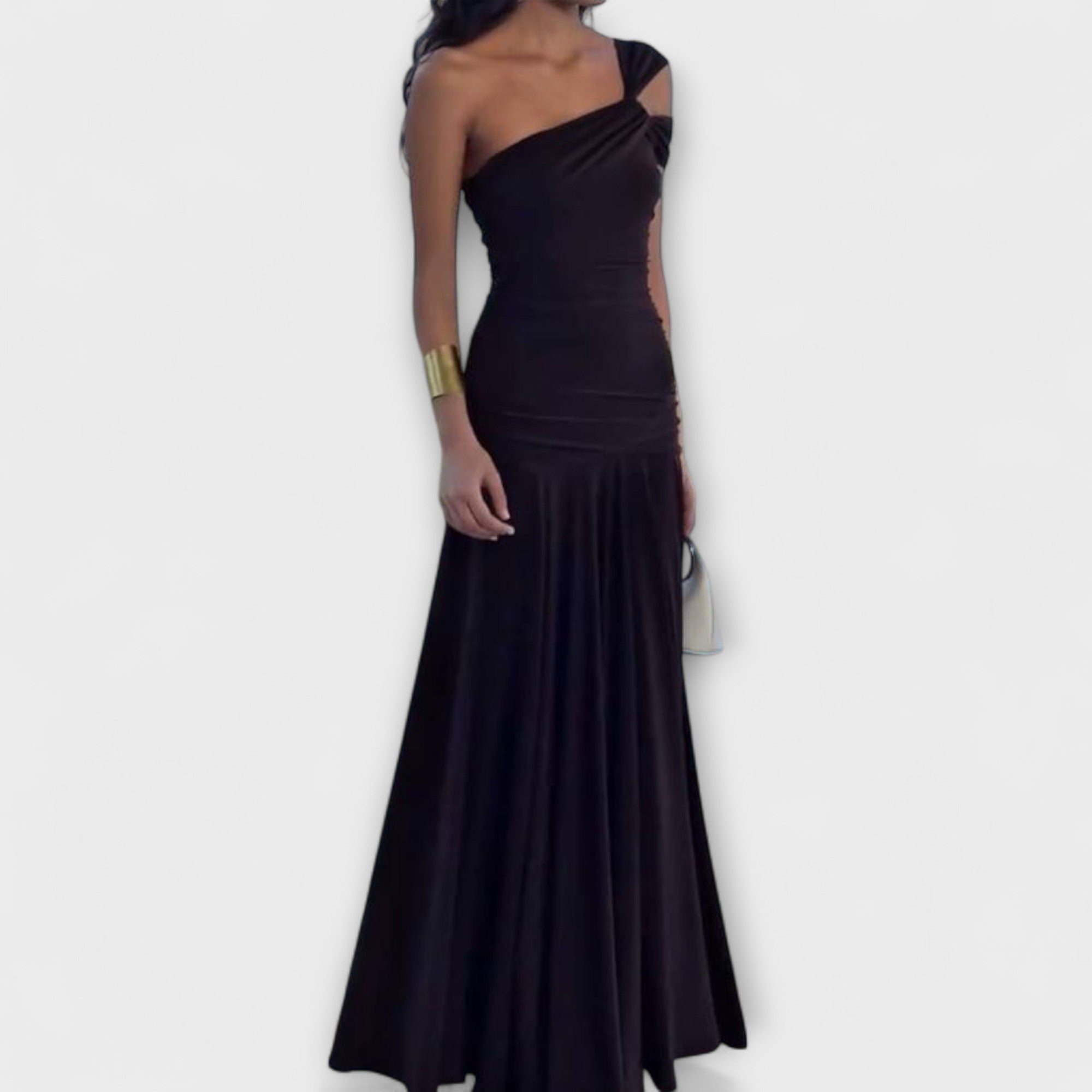 Margot - Maxi jurk met blote schouders  - By Qivii