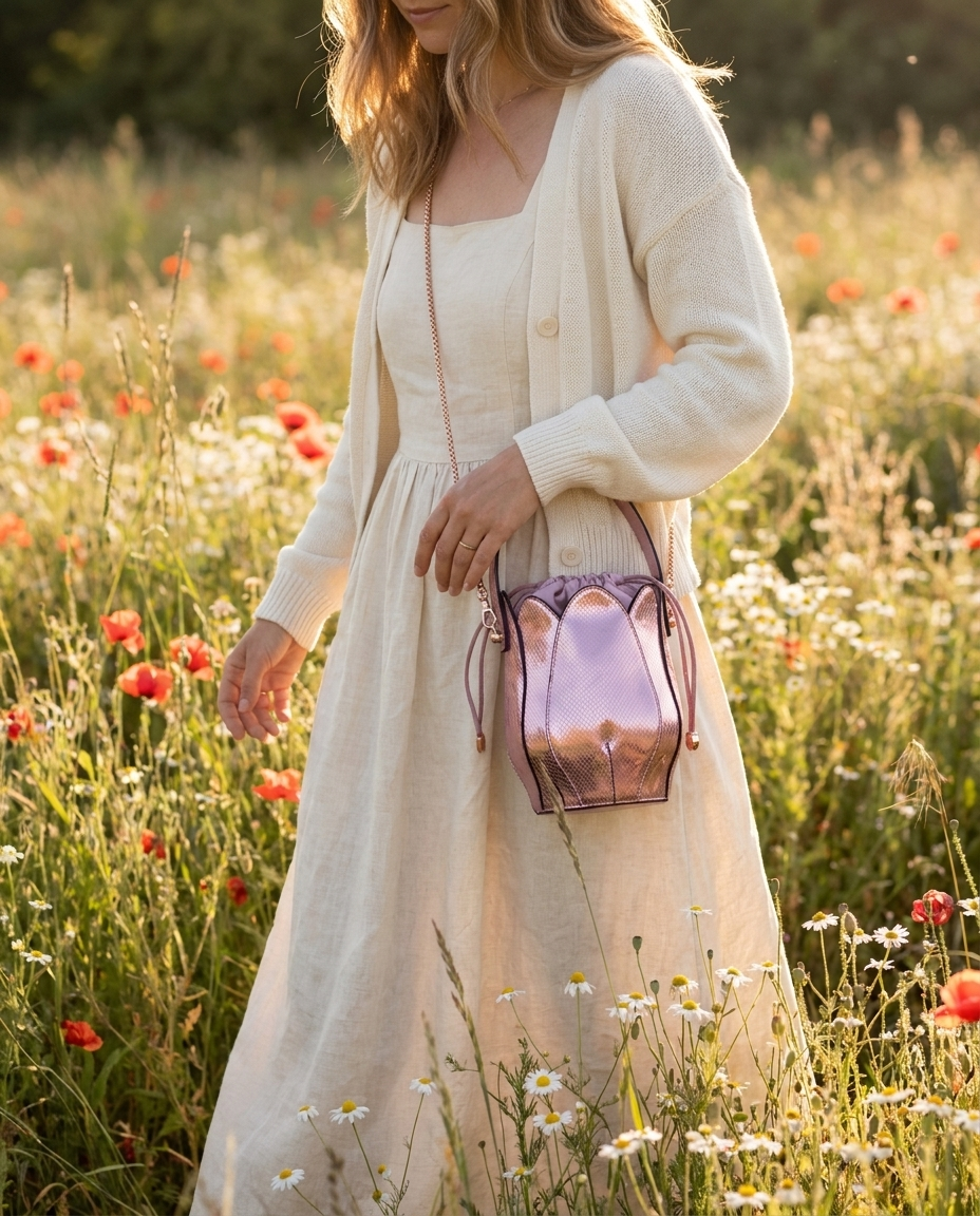 Tuliera Mini in Vegan Leather  - By Qivii