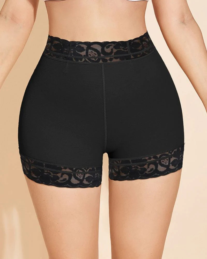 Classical Lace Shaped Control Panties  - By Qivii