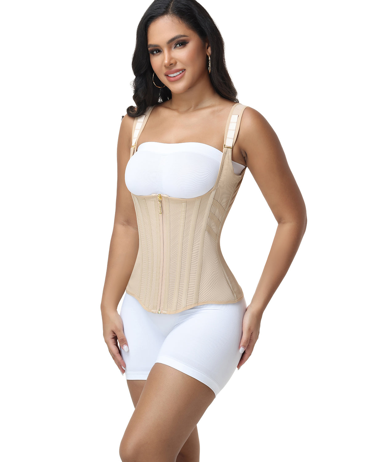 Shapshe® Double Layer Compression Curved Boned Waist Trainer