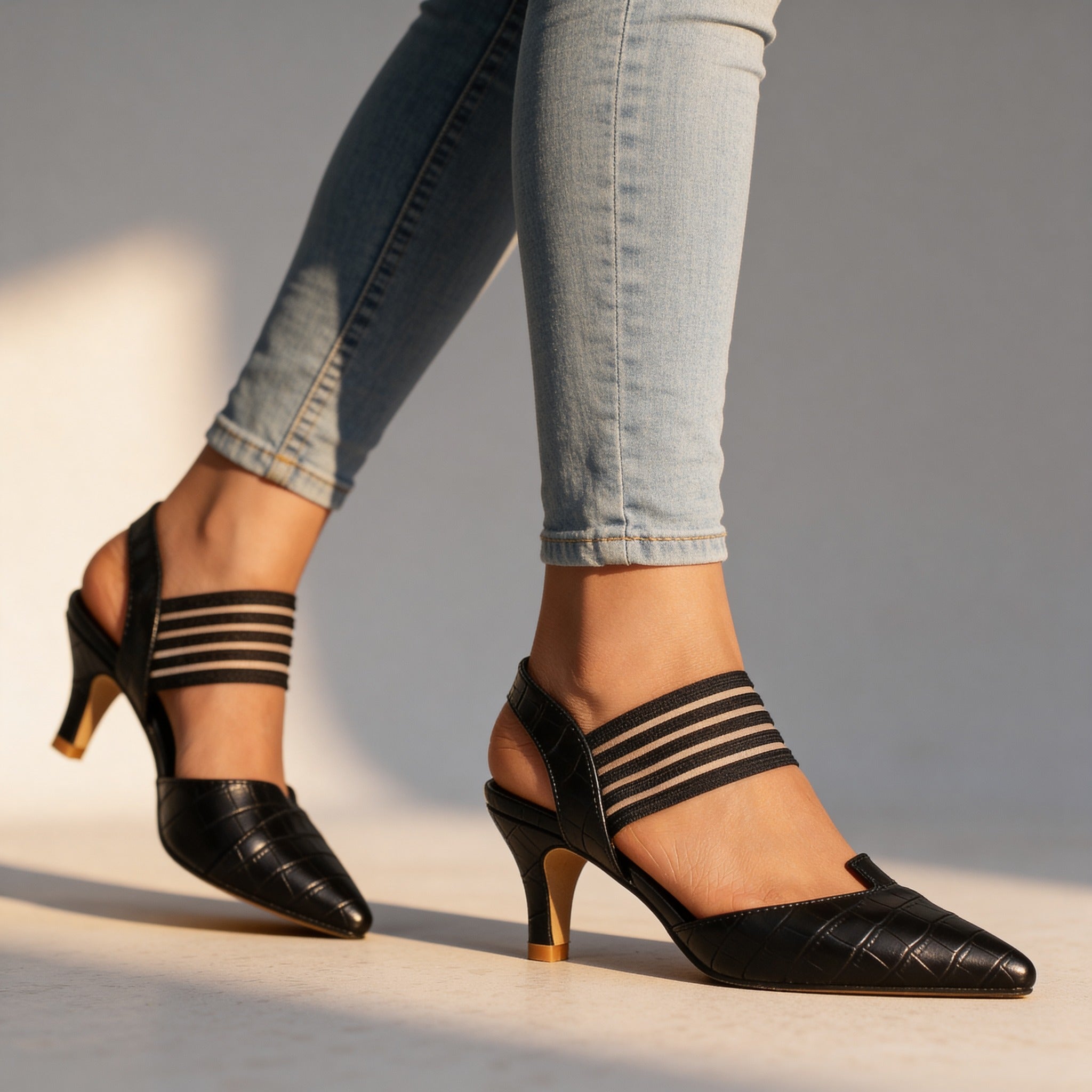 Julia Slingback Strap Heels