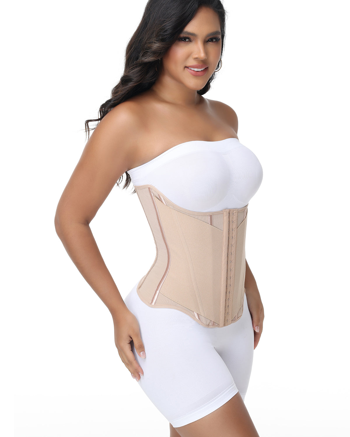 Shapshe® Fajas Colombianas Hooks Tummy Control Waist Trainer