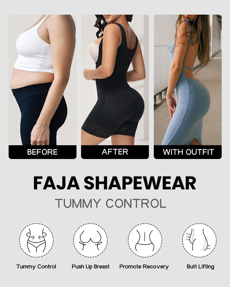 Shapshe® Fajas Extreme Tummy Control Girdles Post Surgery BBL Shapewear  - By Qivii