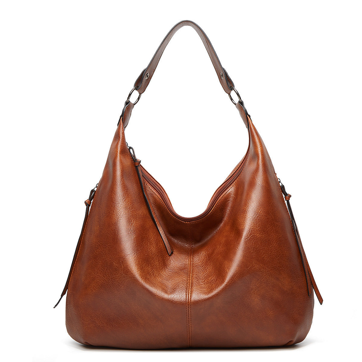 Ounamei Vegan Leather Hobo Shoulder Bag for Women | Large Capacity Purse with Matching Wallet & Card Holder | Shoulder & Crossbody Carry