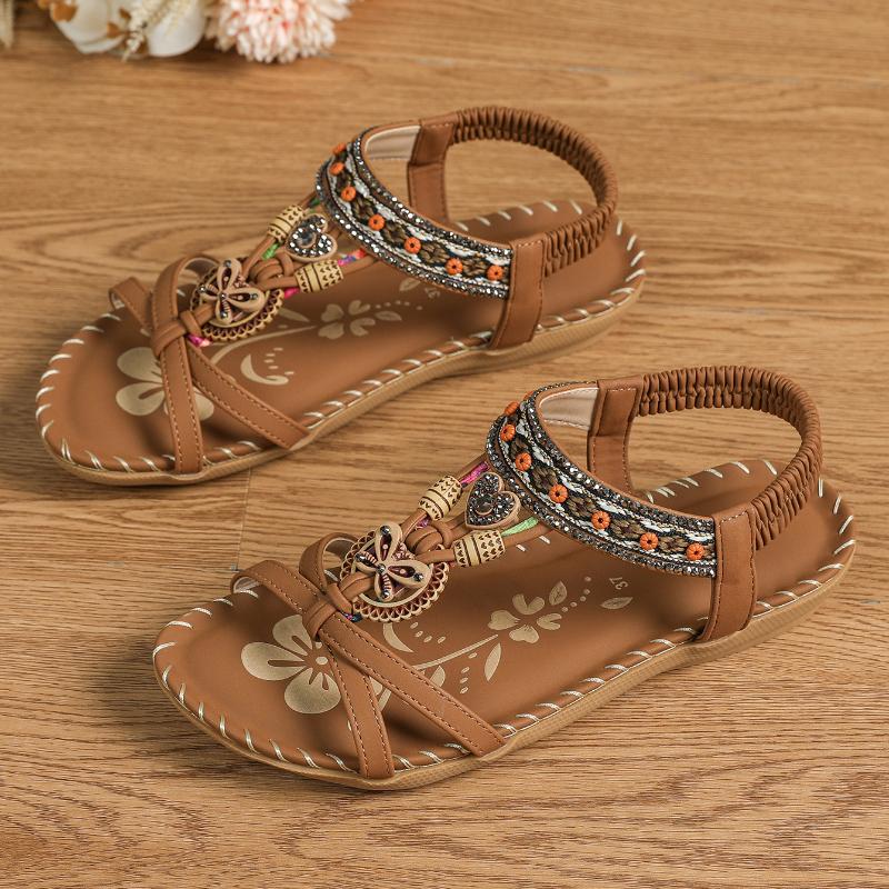 Nada – Orthopädische Sandalen im Ibiza-Stil für Komfort & Eleganz  - By Qivii