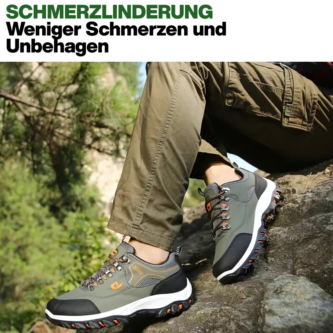 Mountainstep - Ergonomischer schmerzlindernder Wanderschuh  - By Qivii