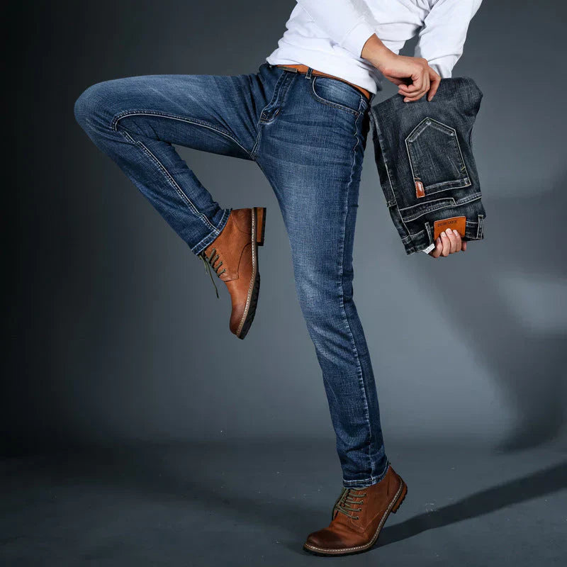 EERSTE KLAS JEANS MET ELASTIEK  - By Qivii