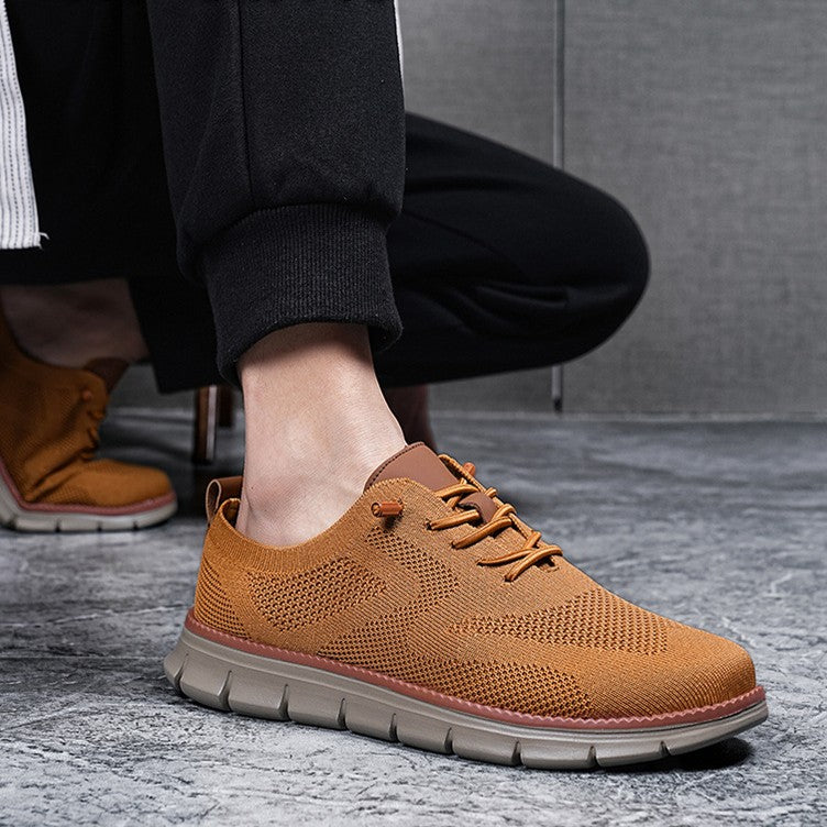 Men's AeroStitch Urban - Extended Fit Knit Mesh - Fashion Sneakers with Breathable Upper & Contrast Stitching