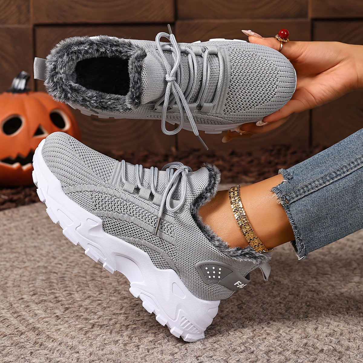 Women's Cozy-Tech Sneaker Snow Boots - Plush Lined, Warm & Lightweight (US 4-11)
