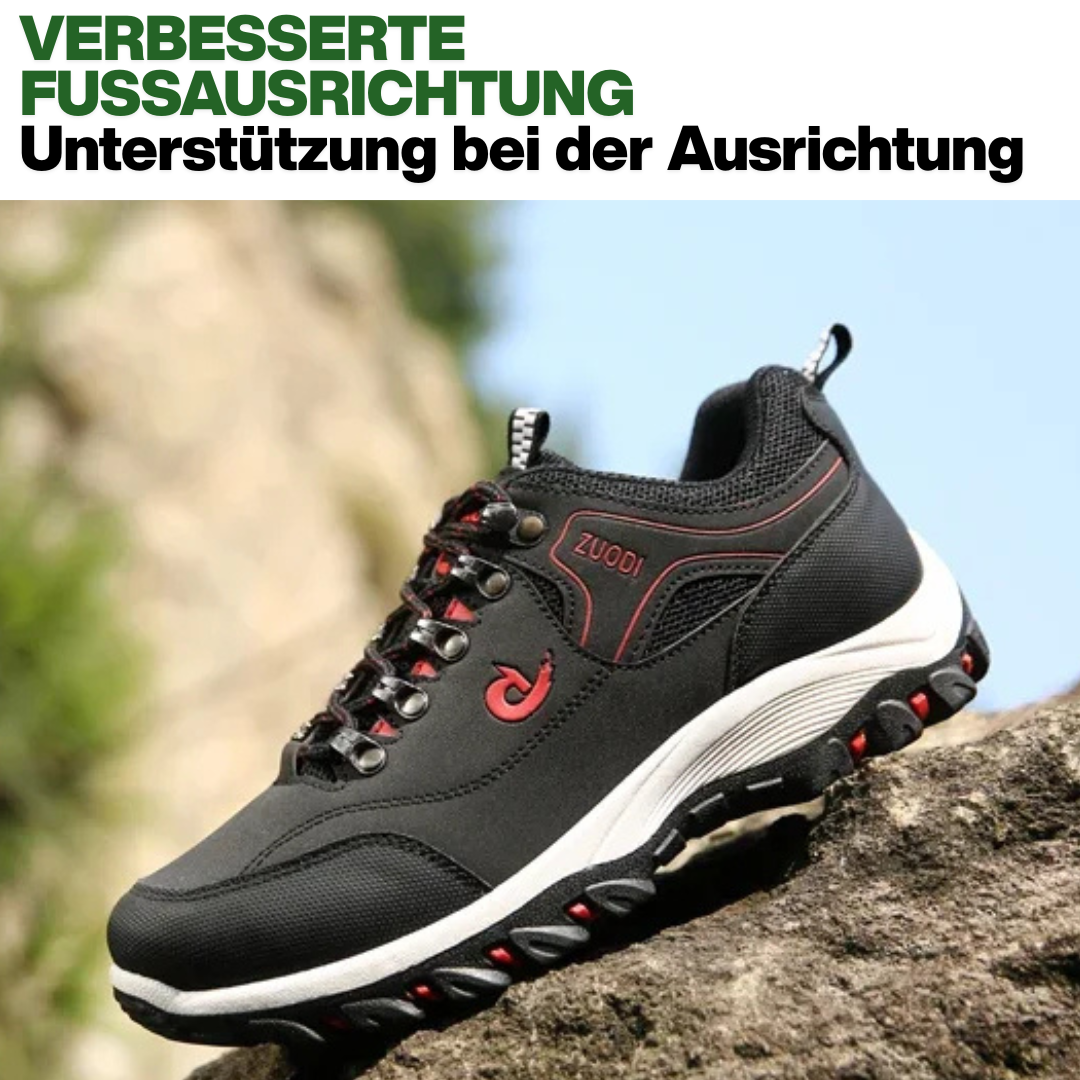 Mountainstep - Ergonomischer schmerzlindernder Wanderschuh  - By Qivii