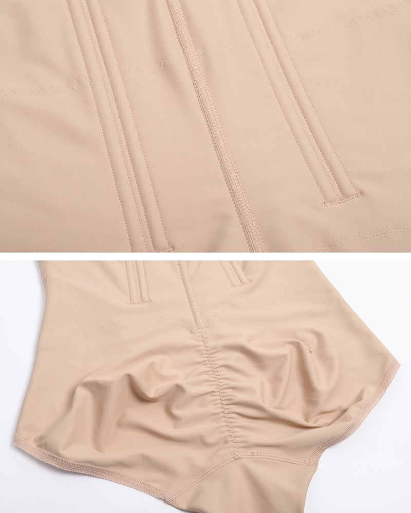 Shapshe® Fajas Colombianas Hooks Tummy Control Body Shaper  - By Qivii