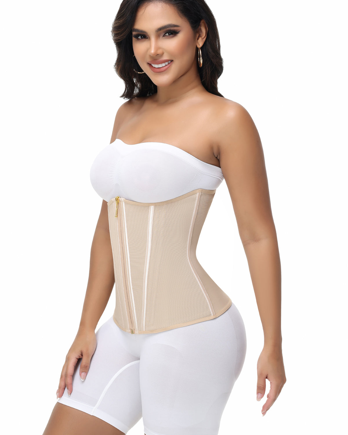 Shapshe® Fajas Colombianas Double Compression Tummy Control Waist Trainer