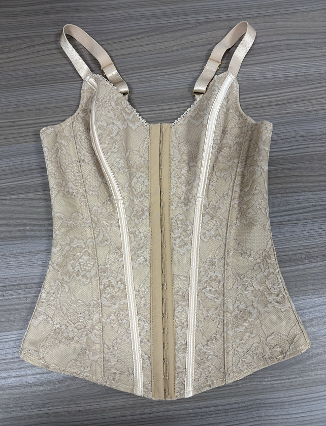 Shapshe® Fajas Colombianas Waist Trainer Floral Lace Corset Top