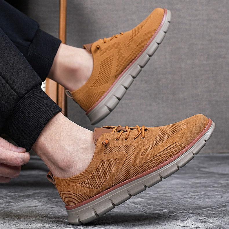 Men's AeroStitch Urban - Extended Fit Knit Mesh - Fashion Sneakers with Breathable Upper & Contrast Stitching
