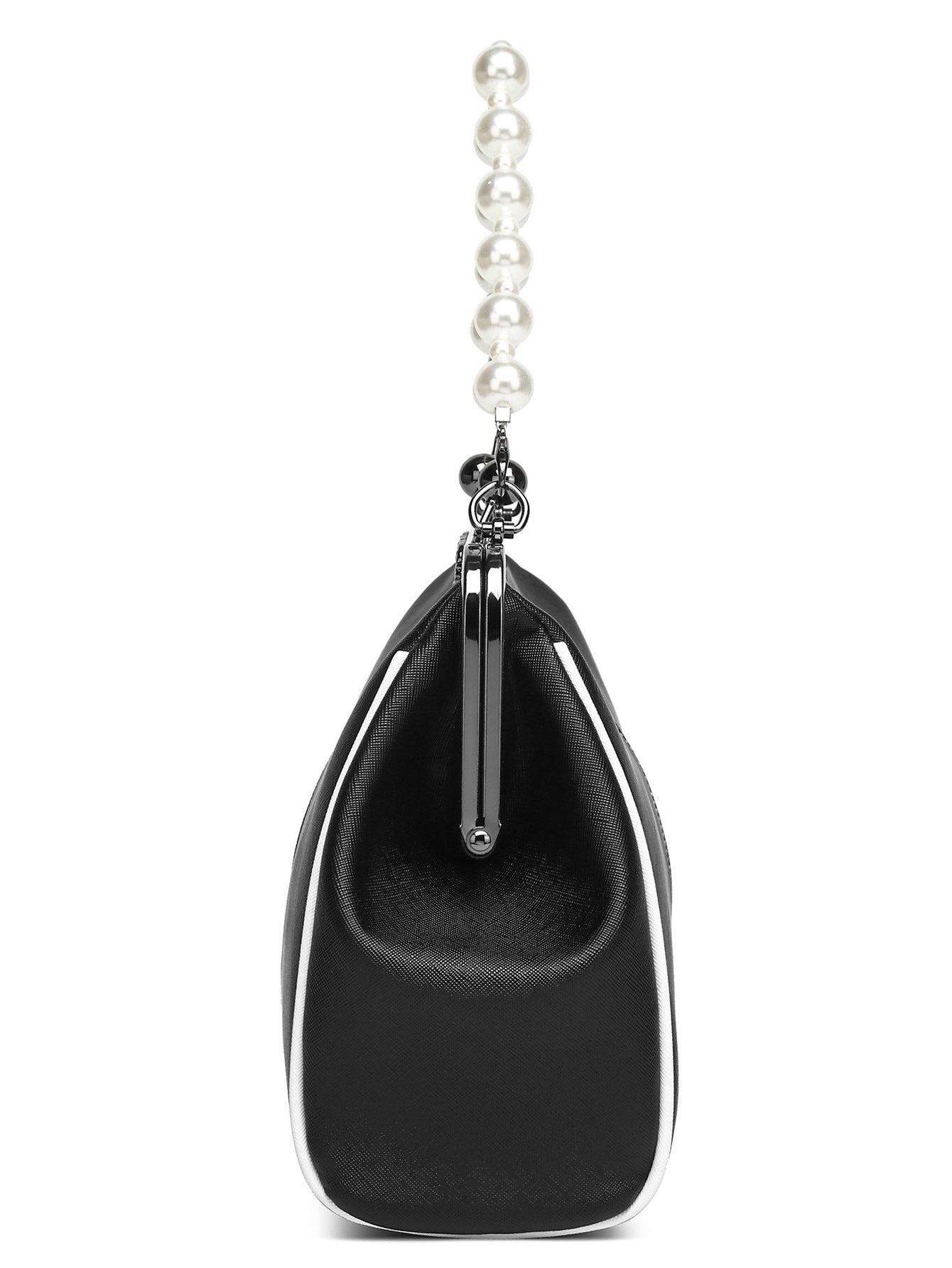 Women's British Vintage Oversized Bag – Multi-Way Shoulder/Tote Bag with Clip Closure