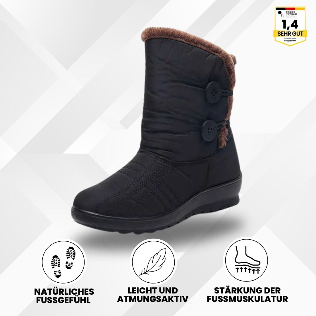 Orthostiefel - Ergonomische & wasserdichte Winterstiefel für Damen  - By Qivii
