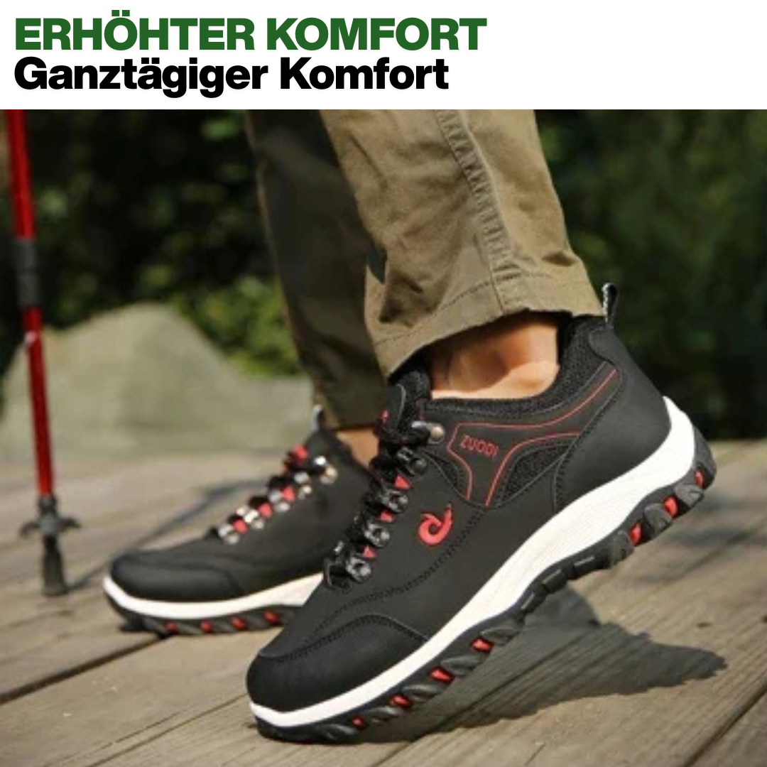 Mountainstep - Ergonomischer schmerzlindernder Wanderschuh  - By Qivii