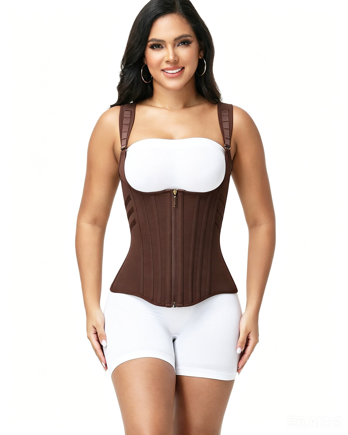 Shapshe® Double Layer Compression Curved Boned Waist Trainer