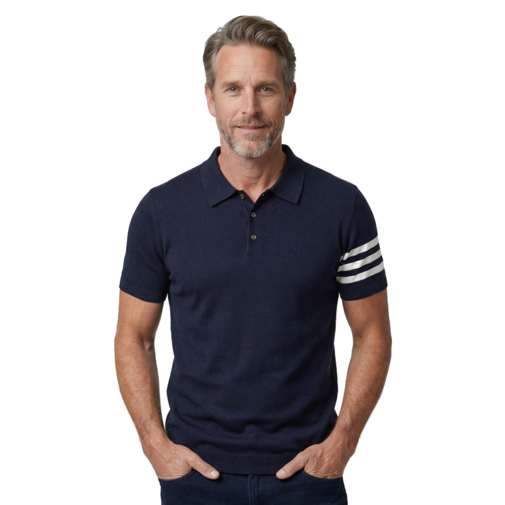 Orvyn Stripe Polo