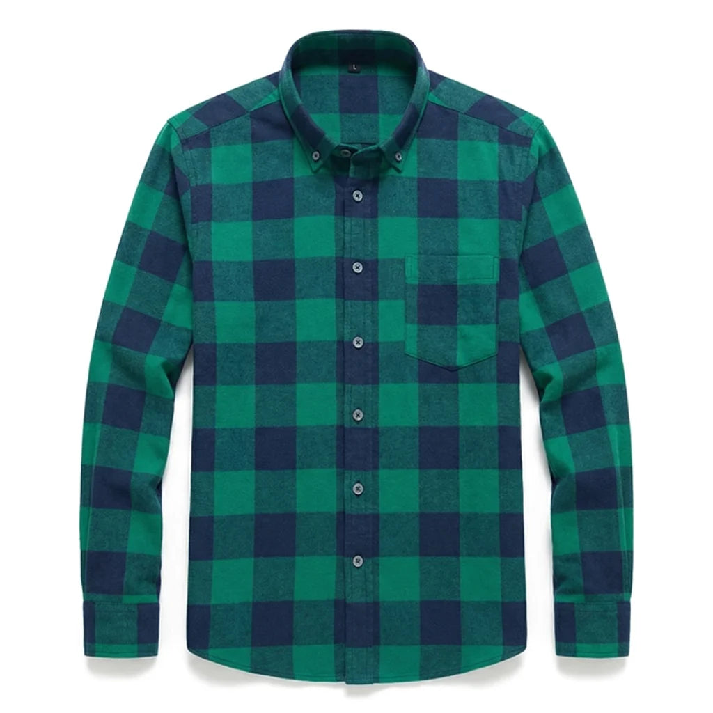 Kade Cotton Plaid Shirt
