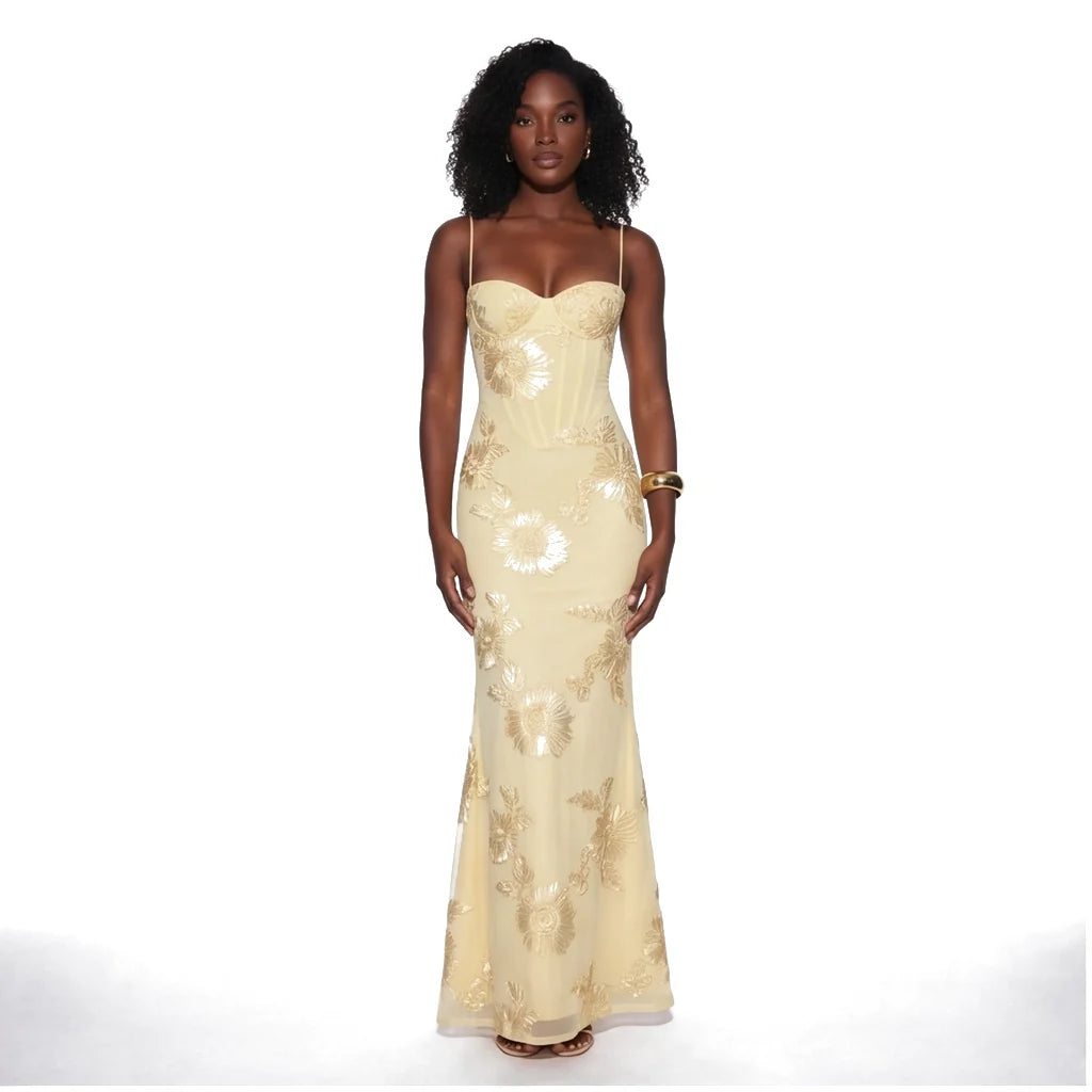 Suzanne Floral Maxi Dress