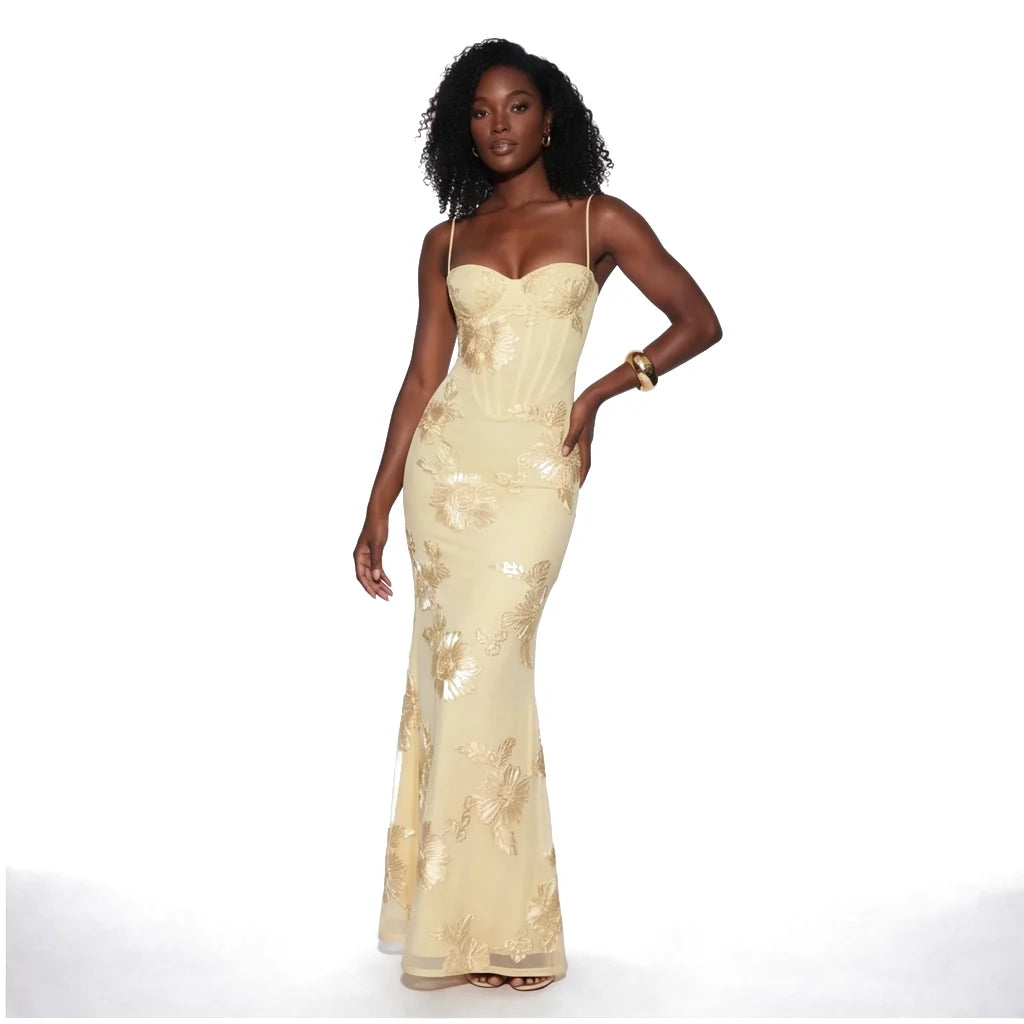 Suzanne Floral Maxi Dress
