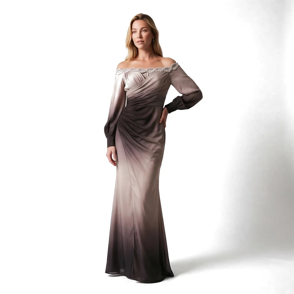 Valli Ombre Elegance Dress