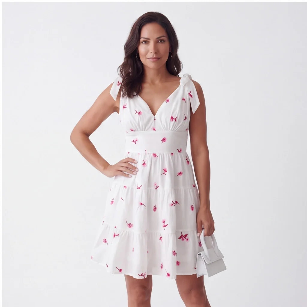 Penelope V-Neck Dress