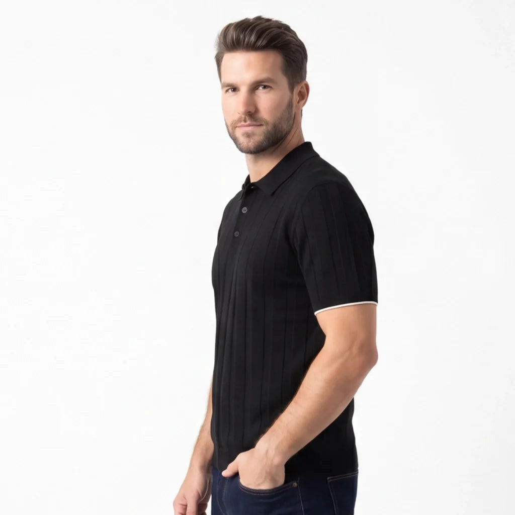 Zac Knit Polo