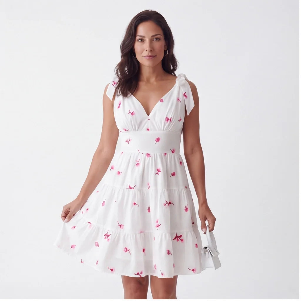 Penelope V-Neck Dress