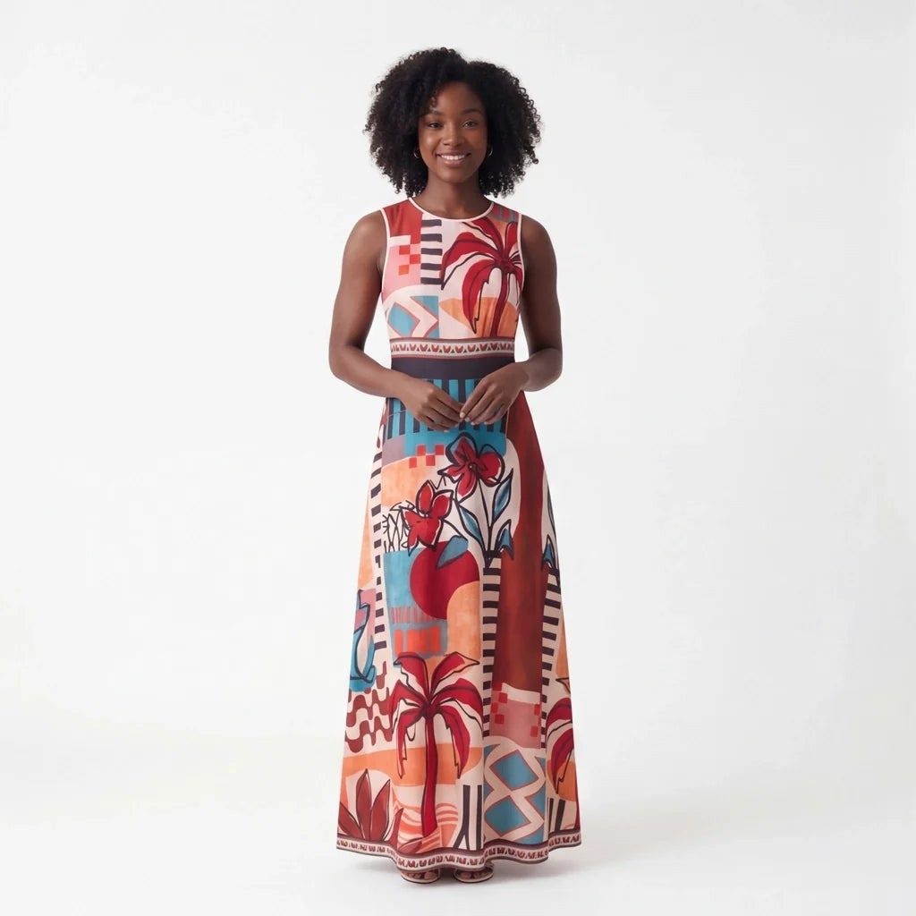 Maya Rivera Maxi Dress
