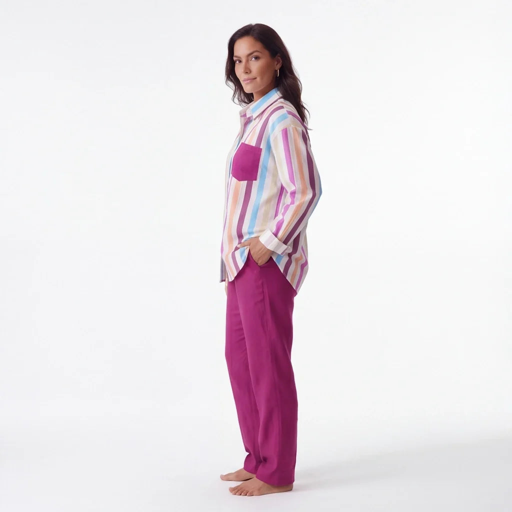 Elinor Stripe Two-Piece Set