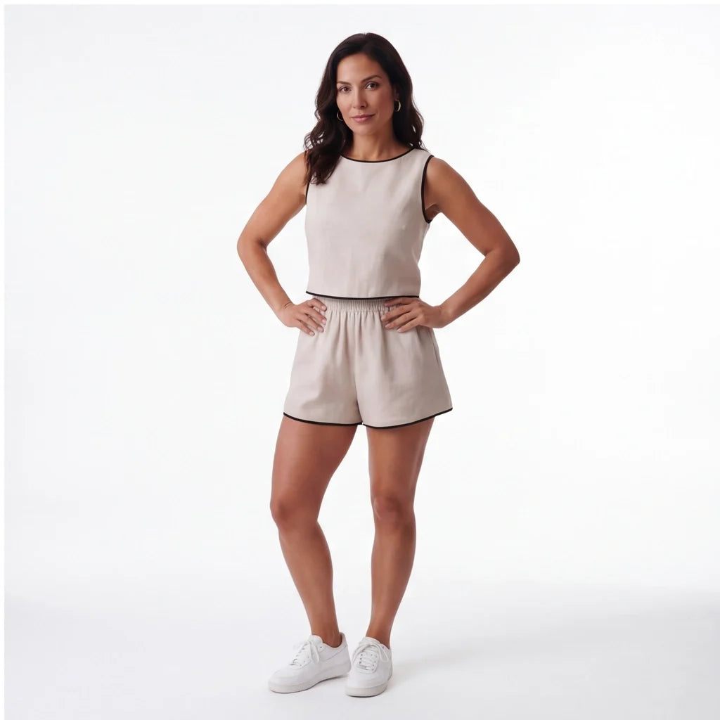 Bailey Contrast Trim Set