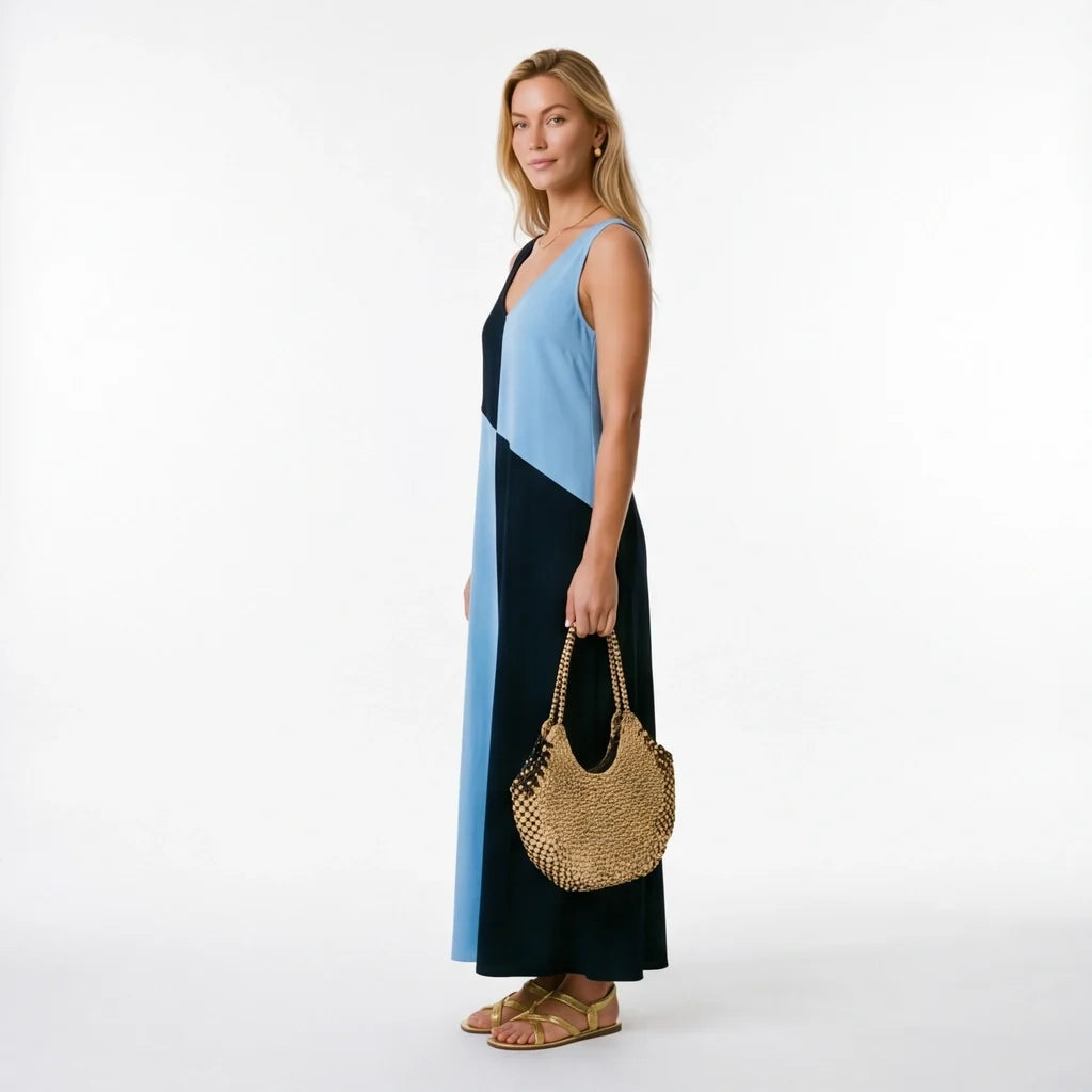 Poppie Colorblock Dress