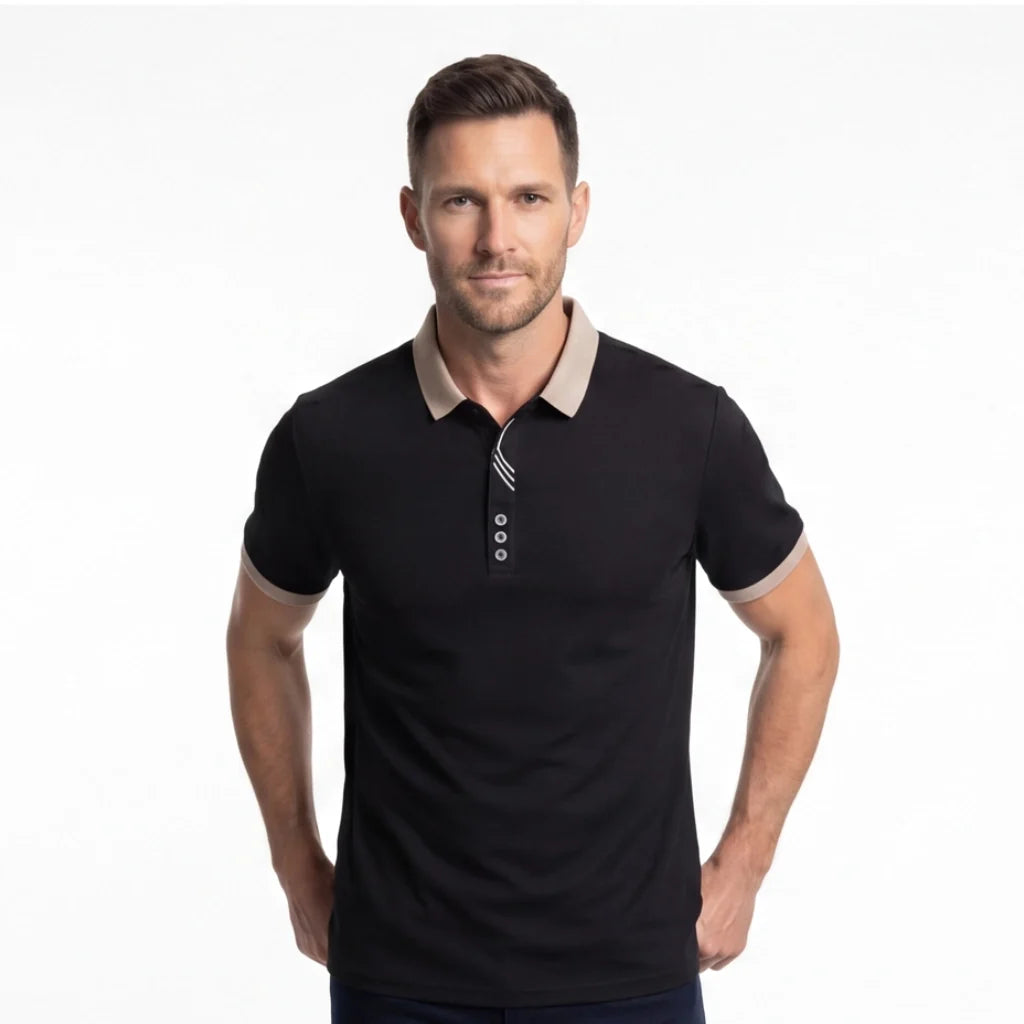 Lennon Stripe Polo