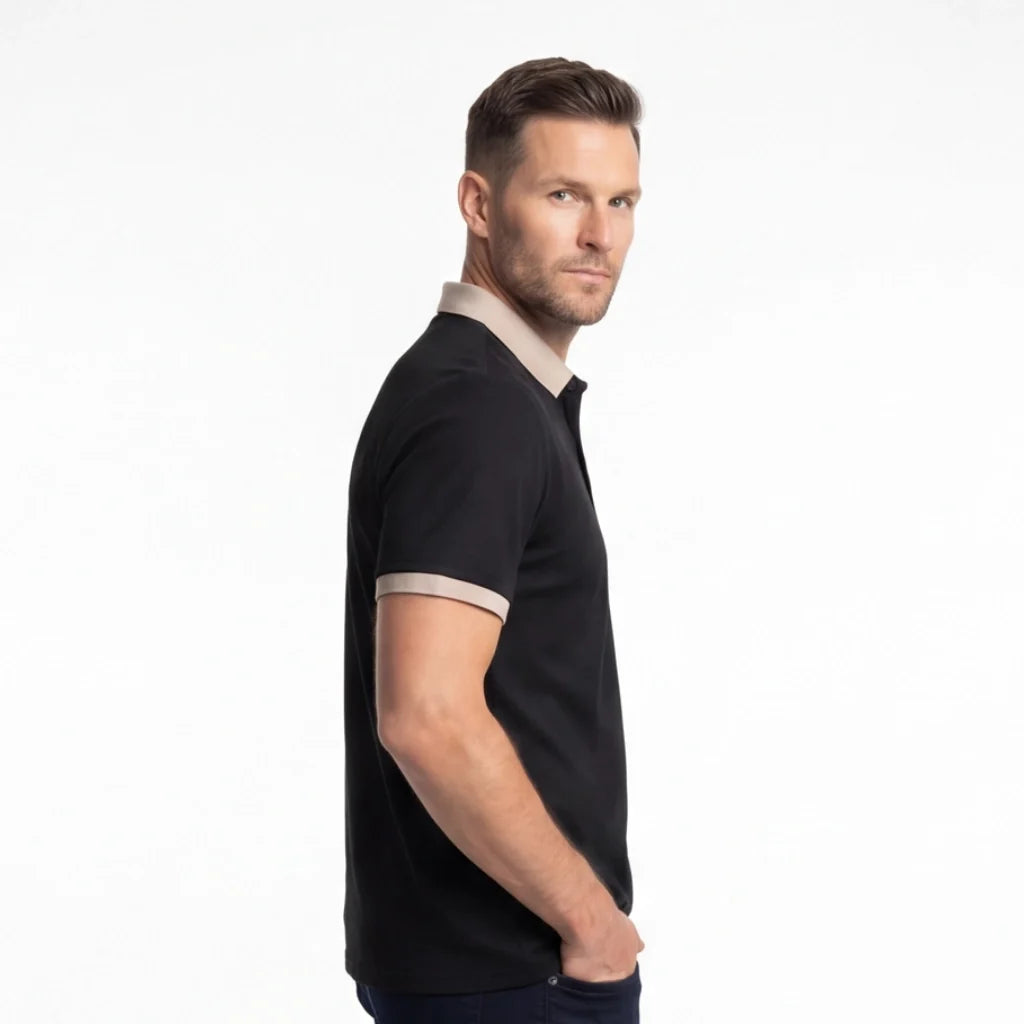 Lennon Stripe Polo
