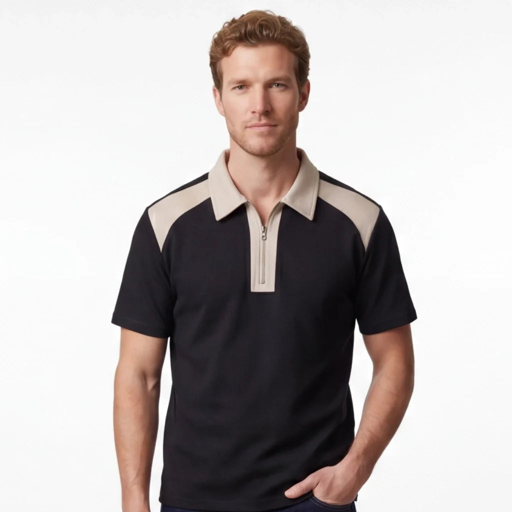 Evan Contrast Polo