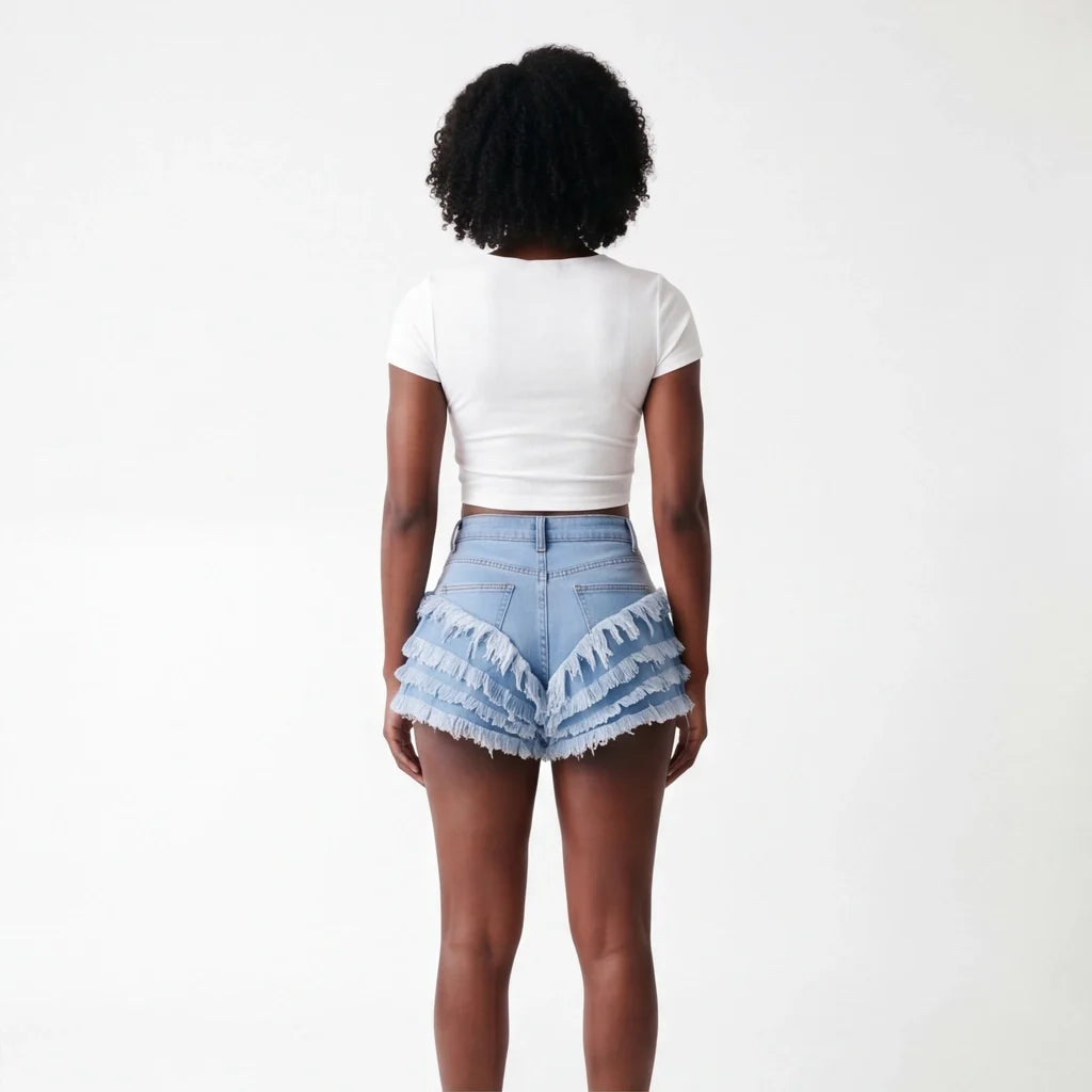 Alina Denim Shorts