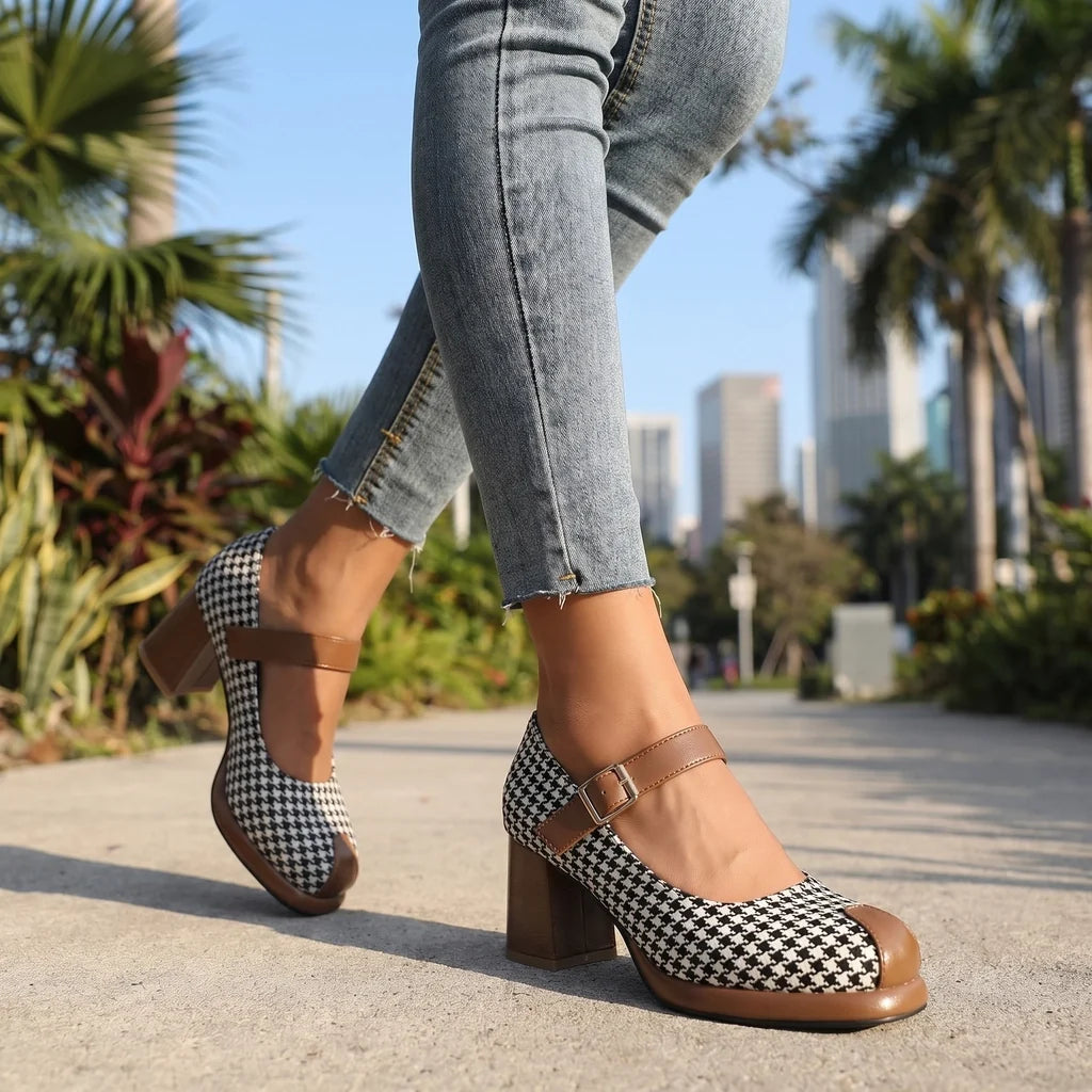 Claudia Block Heels