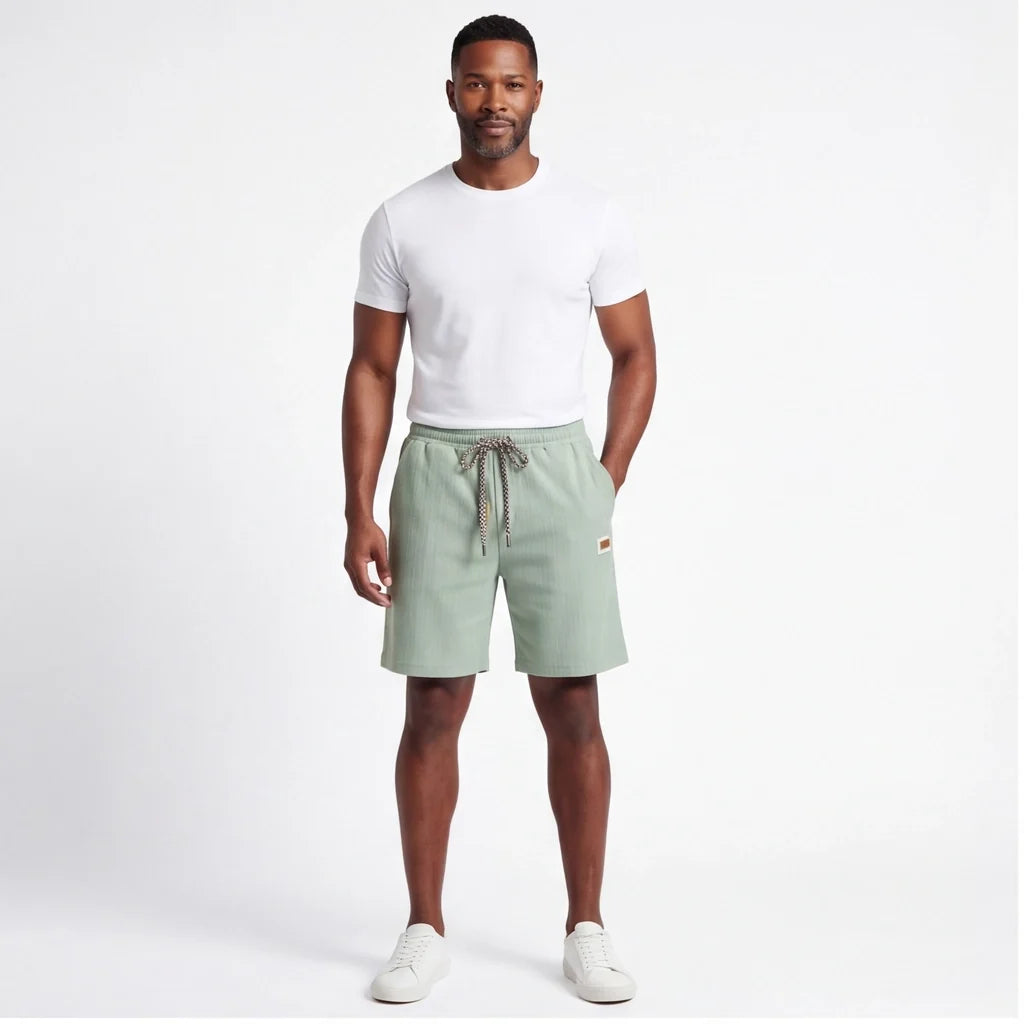 Miguel Drawstring Shorts