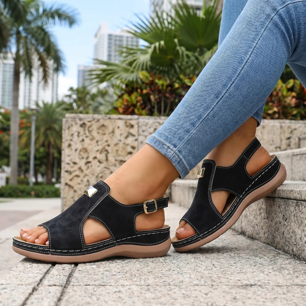 Kyla Wedge Sandals