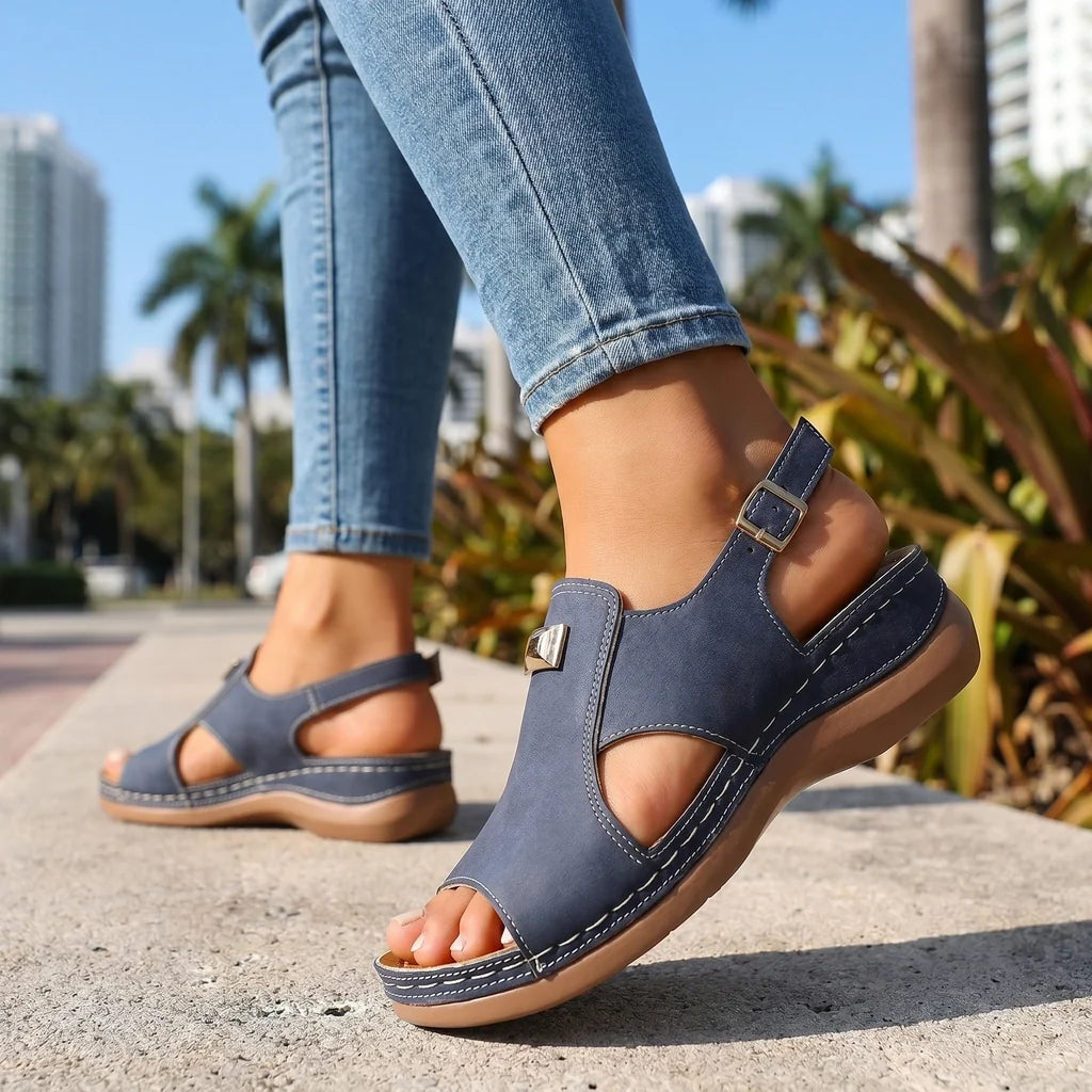 Kyla Wedge Sandals