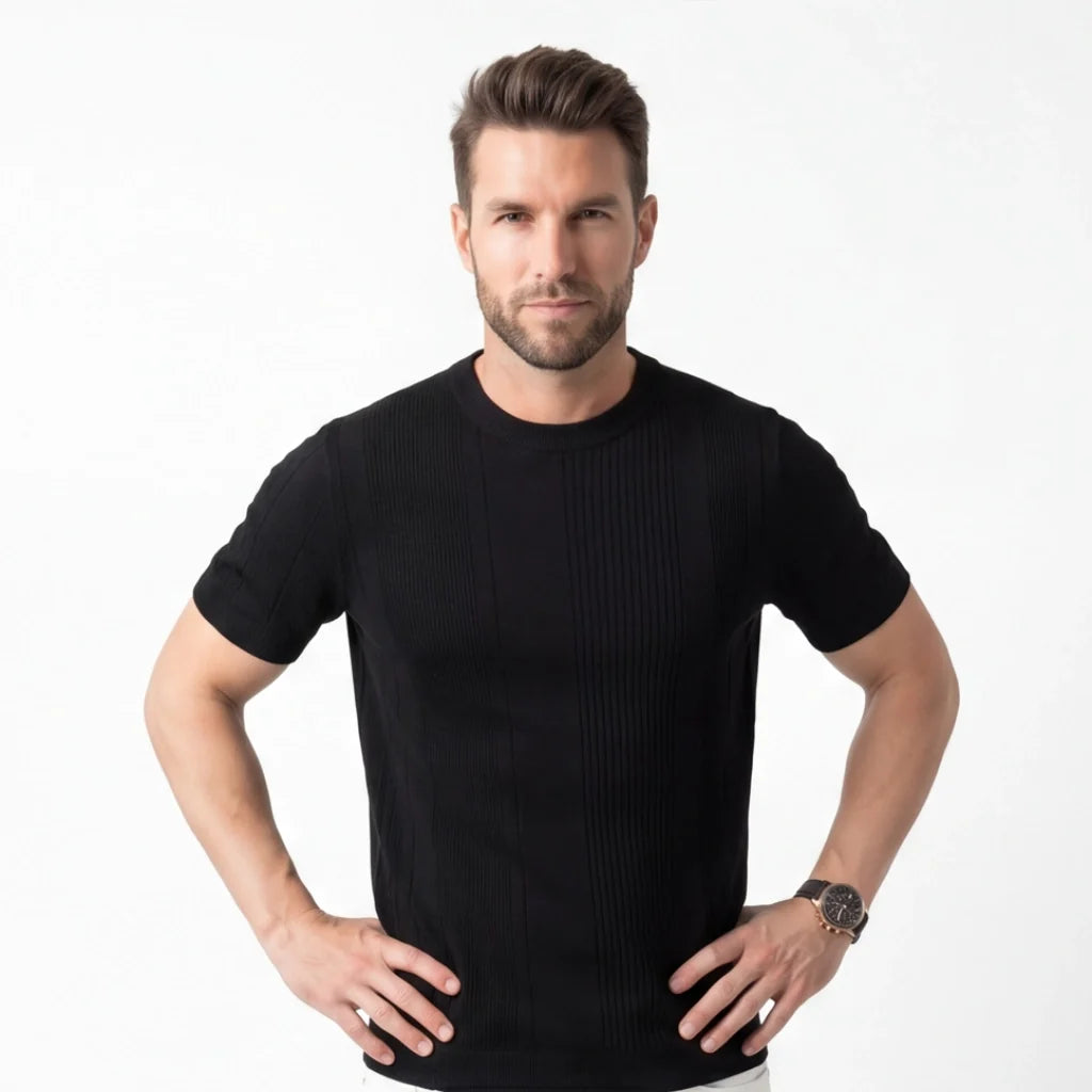 Sayer Ribbed Knit Tee