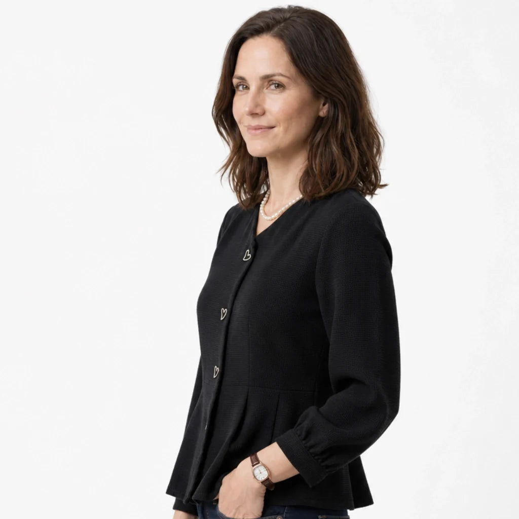Everly V-Neck Blouse